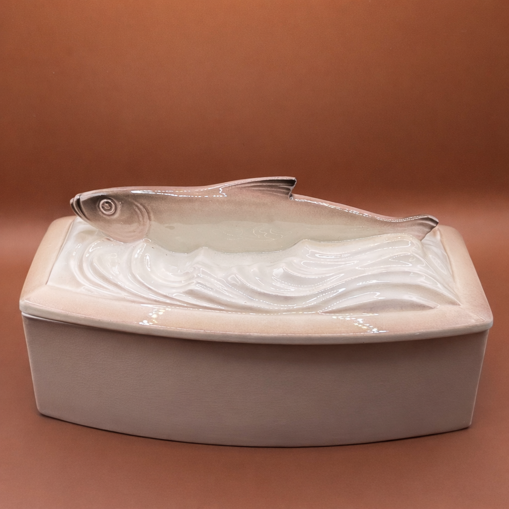 Terrine Longwy en faïence